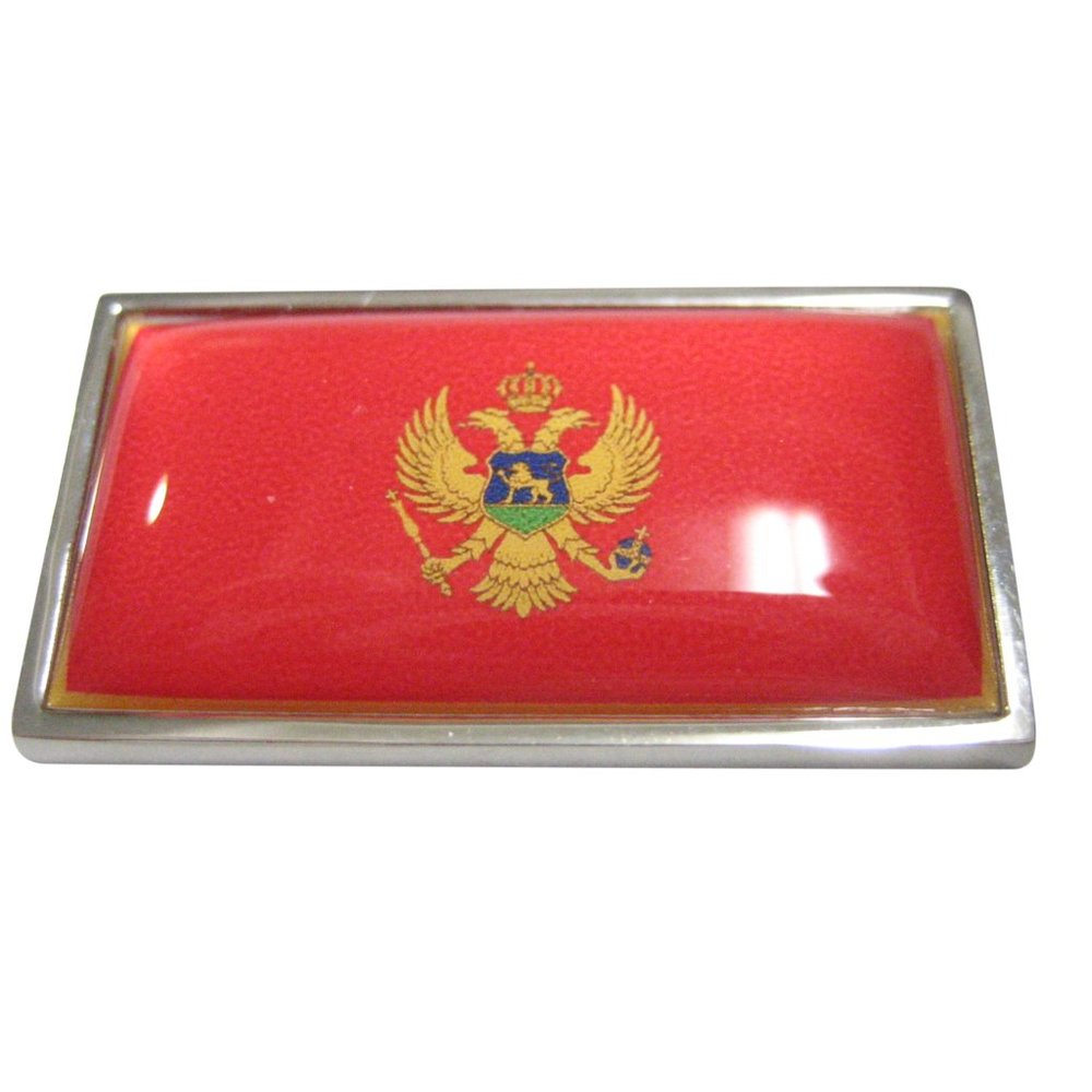 Thin Bordered Montenegro Flag Magnet